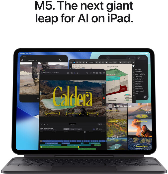 iPad Pro 13" (2025) Wi-Fi - Silfur