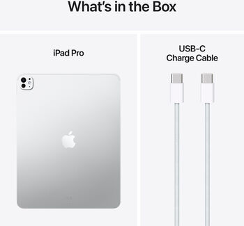 iPad Pro 13" (2025) Wi-Fi - Silfur