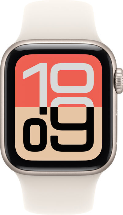 Product image not available for Apple Watch SE 3 GPS 40mm - Hvítt Sport ól