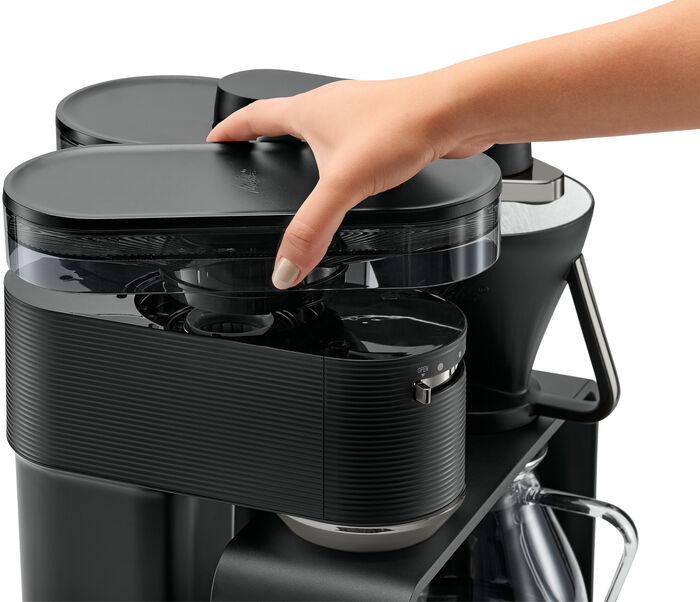 Melitta EPOS kaffivél - Svört/Króm