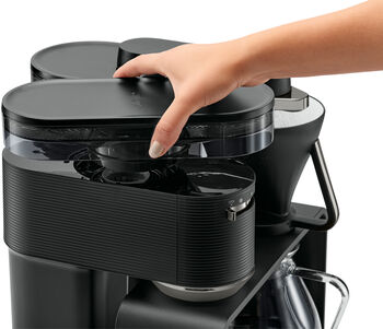 Melitta EPOS kaffivél - Svört/Króm