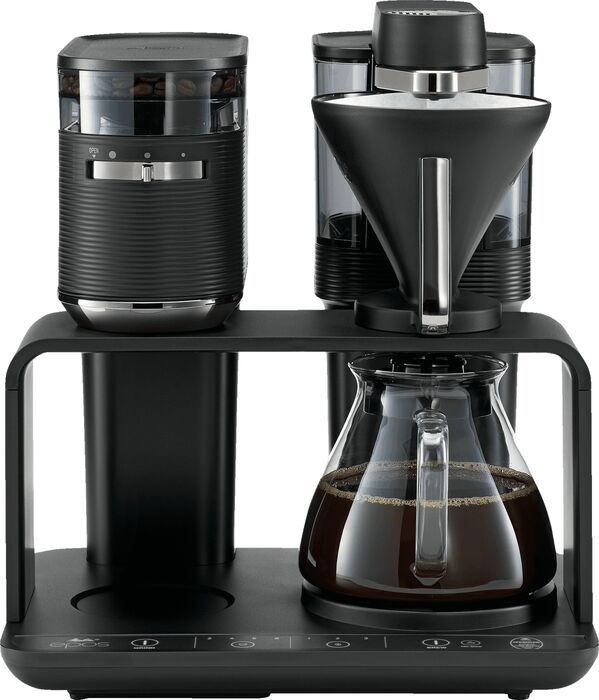 Melitta EPOS kaffivél - Svört/Króm