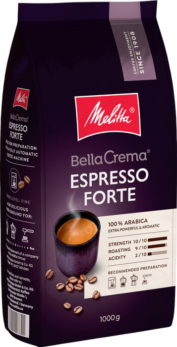 Melitta BellaCrema Espresso Forte kaffibaunir