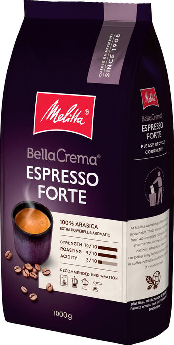 Melitta BellaCrema Espresso Forte kaffibaunir