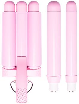 Mermade Style Wand bylgjujárn - Bleikt