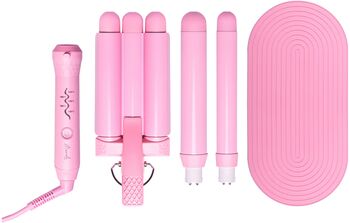 Mermade Style Wand bylgjujárn - Bleikt