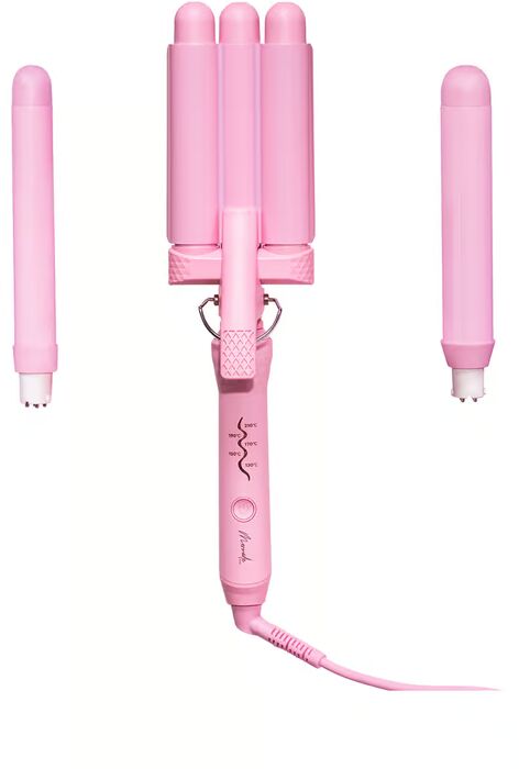 Mermade Style Wand bylgjujárn - Bleikt