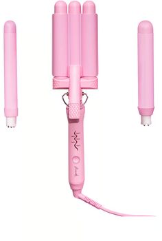 Mermade Style Wand bylgjujárn - Bleikt