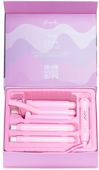 Mermade Style Wand bylgjujárn - Bleikt