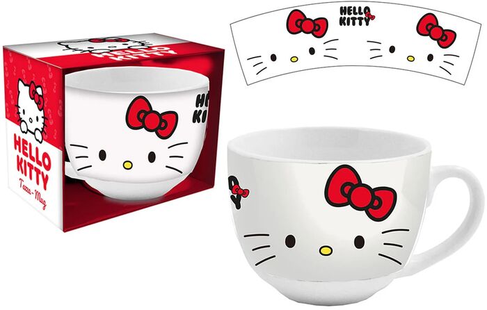Hello Kitty cappuccino bolli