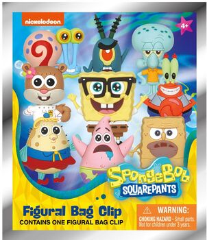 Monogram SpongeBob 3D Foam Bag Clip Blind Box