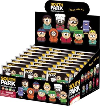 Monogram South Park 3D Foam Bag Clip Blind Box