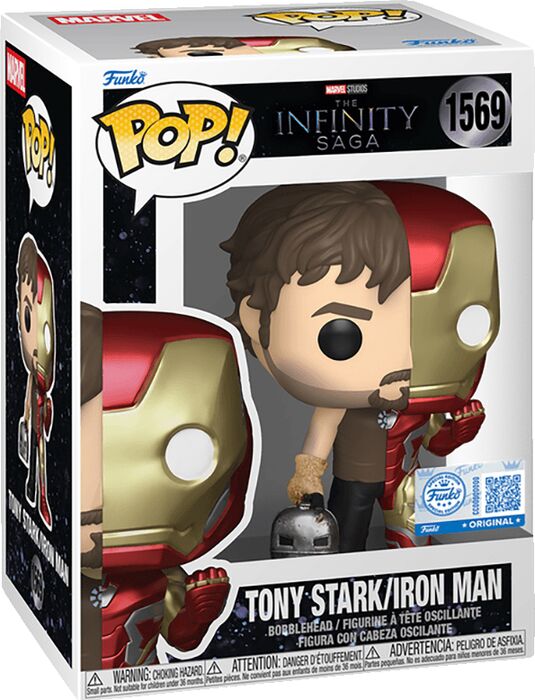 Funko POP! Vinyl Marvel - Infinity War Split Iron Man