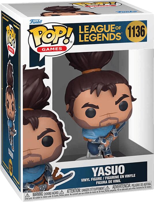 Funko POP! Vinyl League of Legends - Yasuo