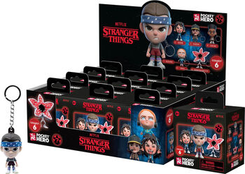 YuMe Stranger Things Pocket Hero Blind Box lyklakippa