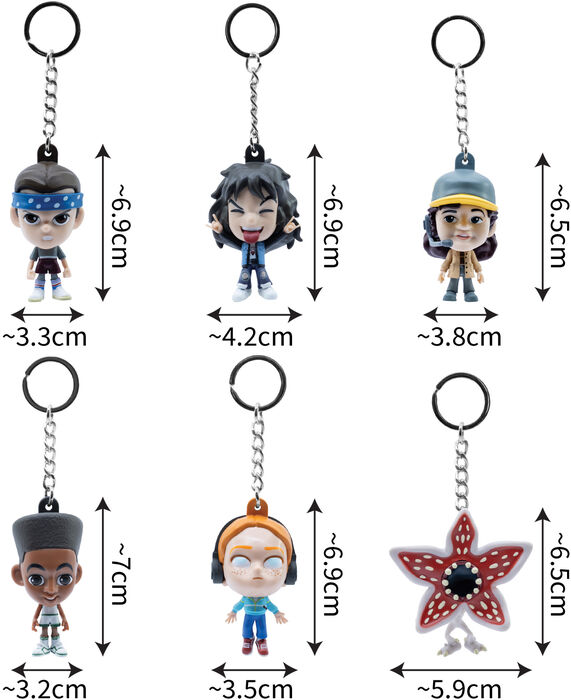 YuMe Stranger Things Pocket Hero Blind Box lyklakippa