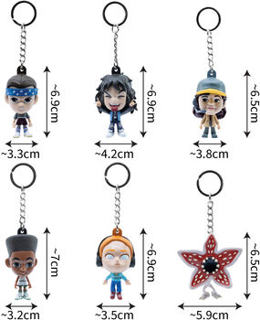 YuMe Stranger Things Pocket Hero Blind Box lyklakippa