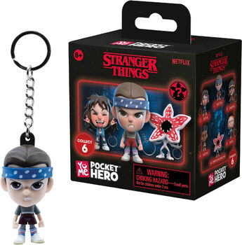 YuMe Stranger Things Pocket Hero Blind Box lyklakippa