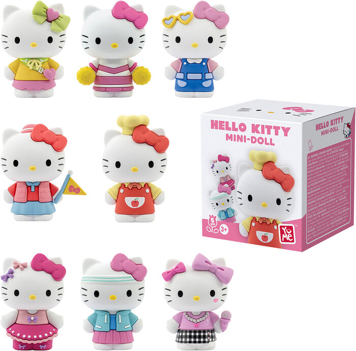 YuMe Hello kitty blind box fígúra