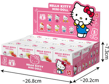 YuMe Hello kitty blind box fígúra