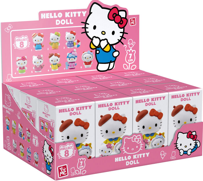 YuMe Hello kitty blind box fígúra