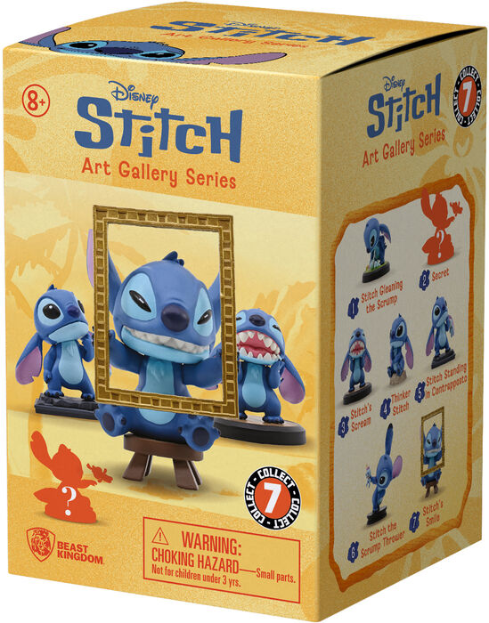 YuMe Lilo & Stitch Pocket Hero Blind Box lyklakippa