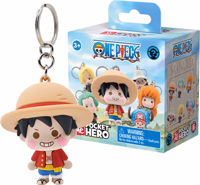 YuMe One Piece Pocket Hero Blind Box Keychain Figure
