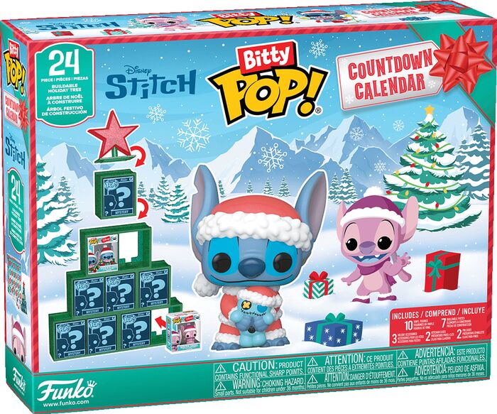 Funko Bitty POP! Lilo & Stitch jóladagatal