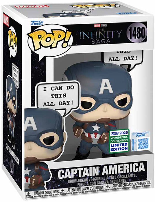 Funko  POP  Vinyl Marvel - Captain America