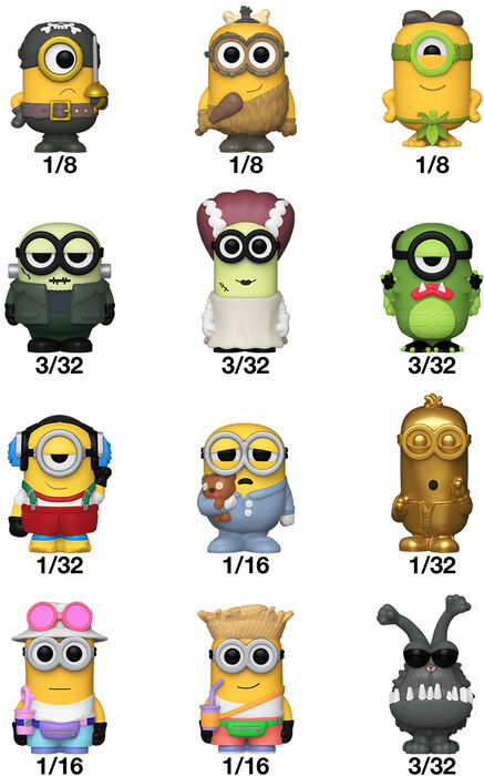 Funko Bitty POP! Singles Minions