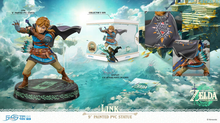 The Legend of Zelda: Tears of the Kingdom 18 cm stytta - Link