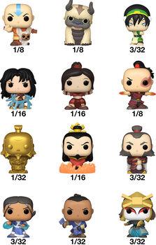 Funko Bitty POP! Singles Avatar The Last Airbender