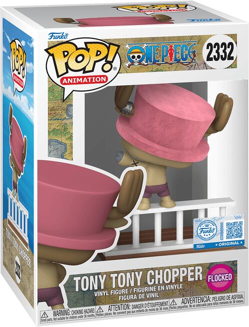 Funko POP! One Piece - Chopper (Going Merry, Flocked)