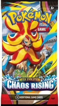 Pokemon TCG Mega Evolution 4 Chaos Rising Booster Pack