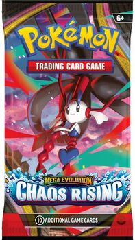 Pokemon TCG Mega Evolution 4 Chaos Rising Booster Pack