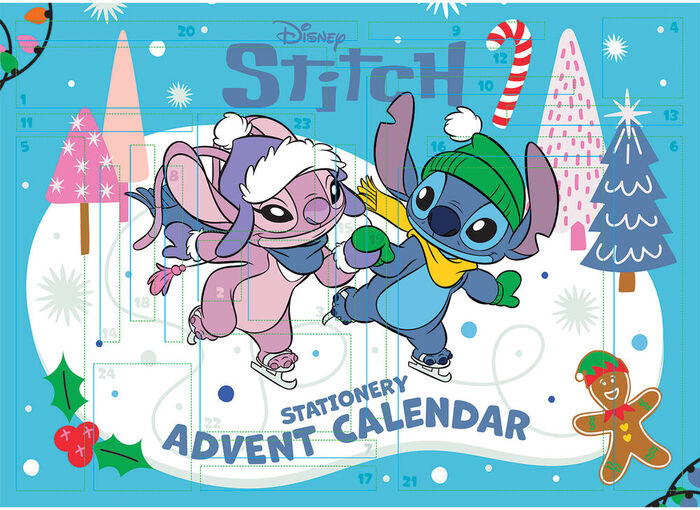 Disney Stitch 24 ritfanga jóladagatal