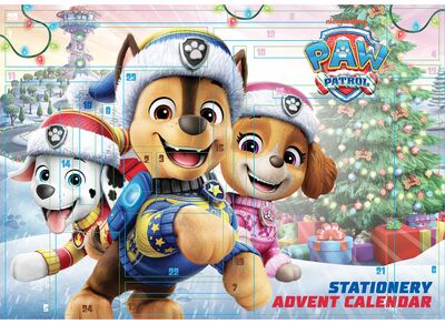 Paw Patrol 24 ritfanga jóladagatal