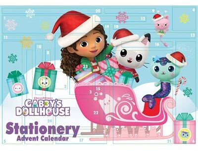Gabbys Dollhouse 24 ritfanga jóladagatal