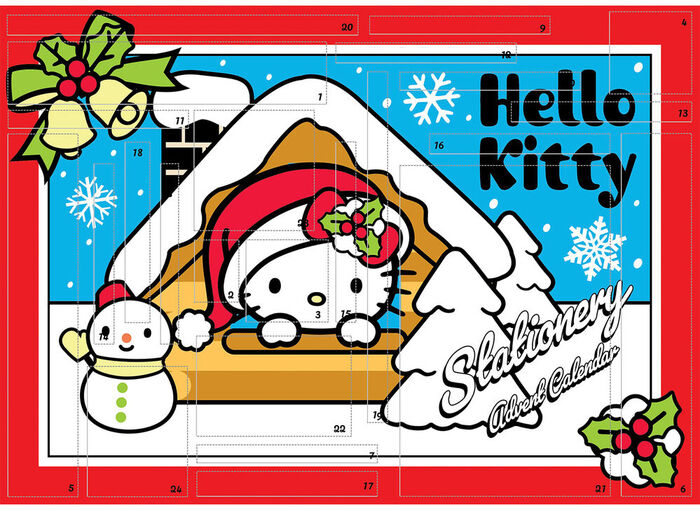 Hello Kitty 24 ritfanga jóladagatal