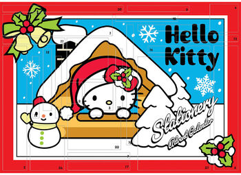 Hello Kitty 24 ritfanga jóladagatal