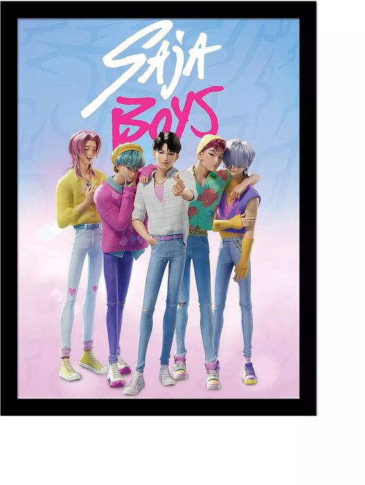 K-Pop Demon Hunters - Saja Boys safnplakat