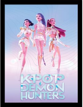 K-Pop Demon Hunters - Trio safnplakat