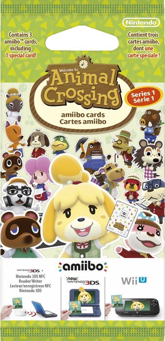Nintendo Animal Crossing amiibo kort sería 1 - 3 stk