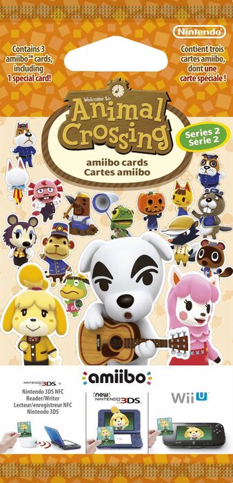 Nintendo Animal Crossing amiibo kort sería 2 - 3 stk