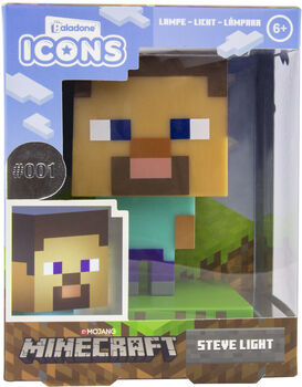 Minecraft Steve ljós
