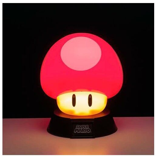 Super Mario Bros Mushroom 3D lampi