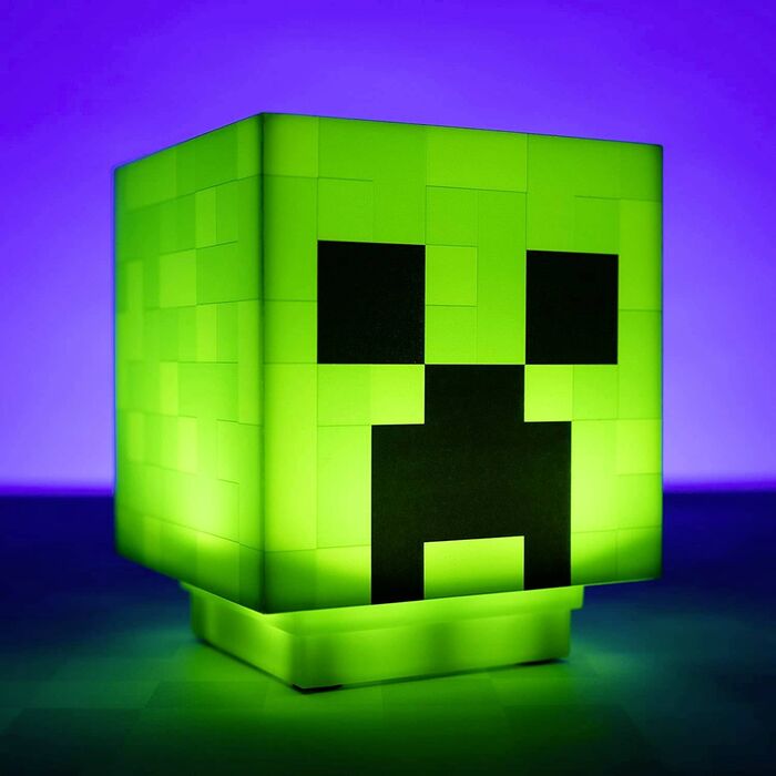 Minecraft Creeper ljós