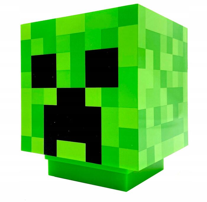 Minecraft Creeper ljós