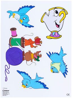 Klassískar Disney persónur - límmiðar