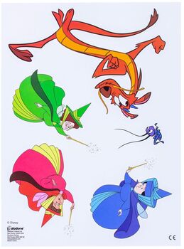 Klassískar Disney persónur - límmiðar